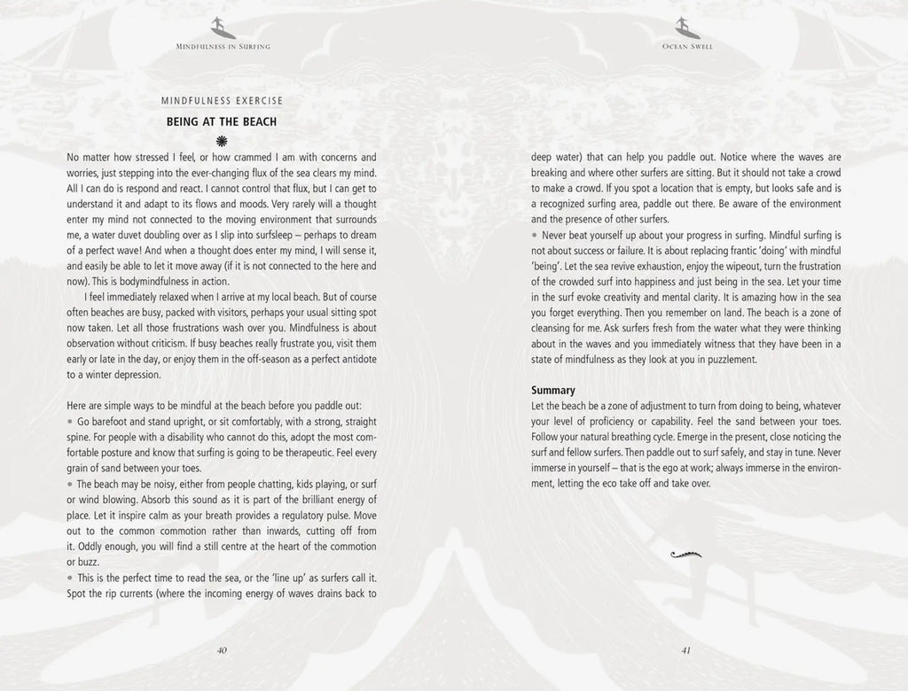 Mindfulness in Surfing-Surf Book / Gift