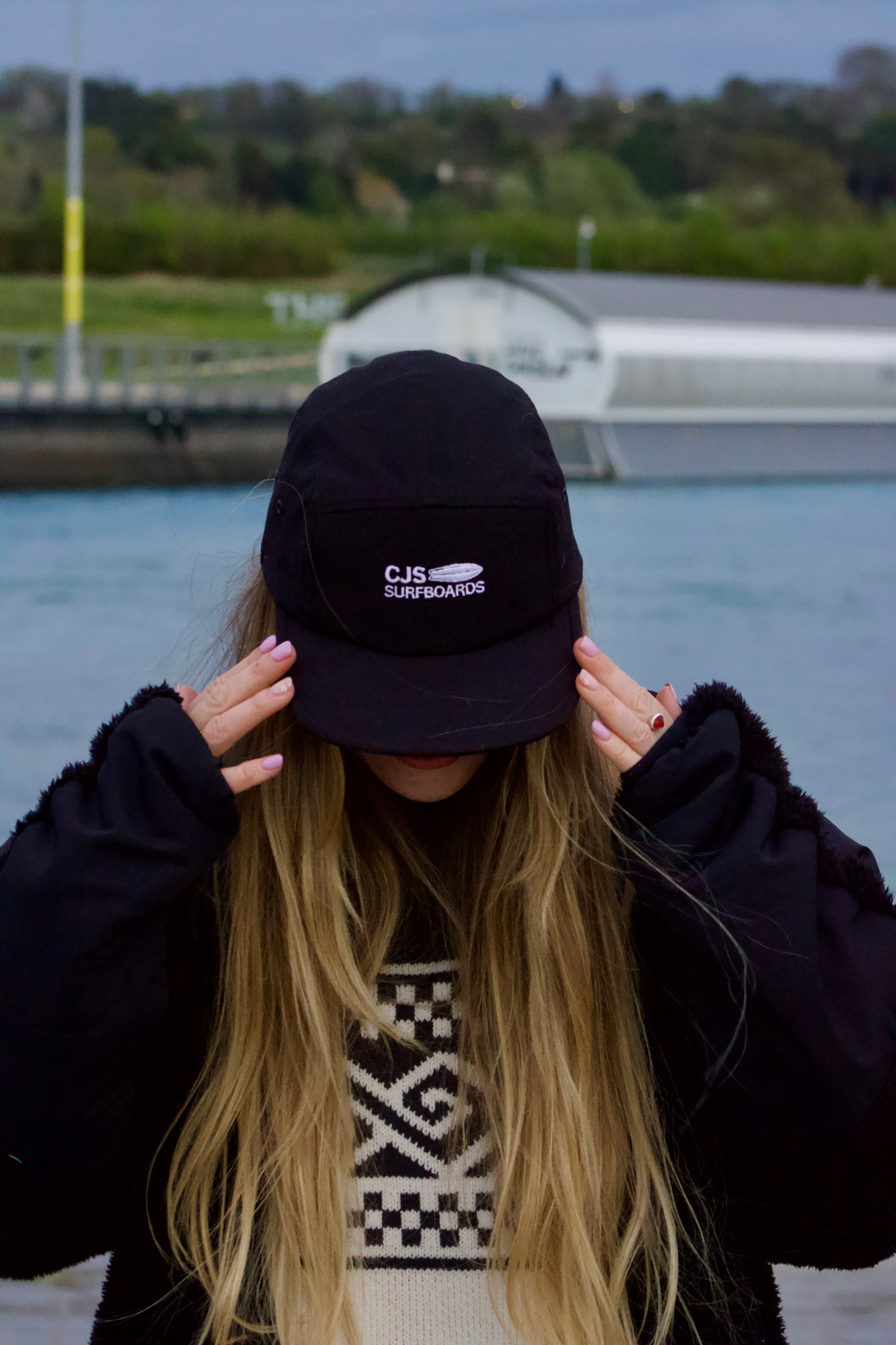 CJS Surfboards five panel cap