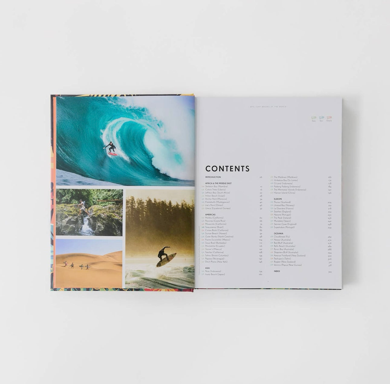 Epic surf breaks of the world-Surf Book / Gift